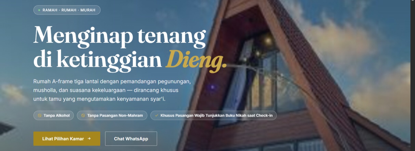 Screenshot Begonia Homestay